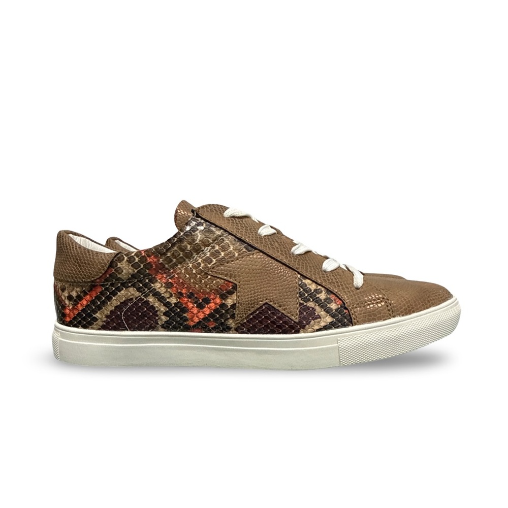MATA Coco Snake-Print Casual Sneakers Women’s 9